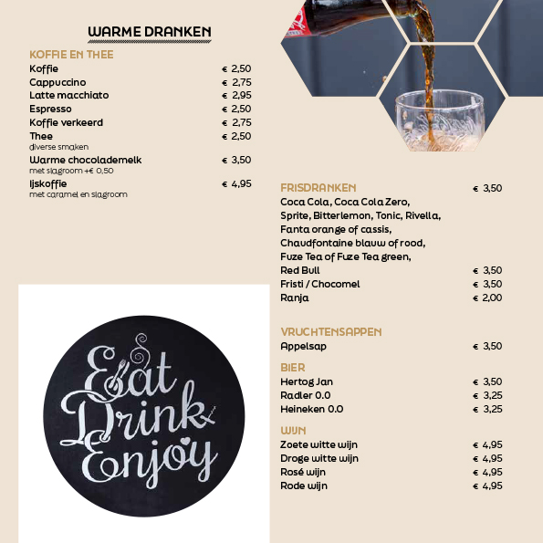 het friethuys michielsgestel menu dranken